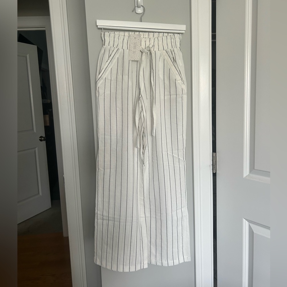 Sienna Sky Striped Pants Size XS